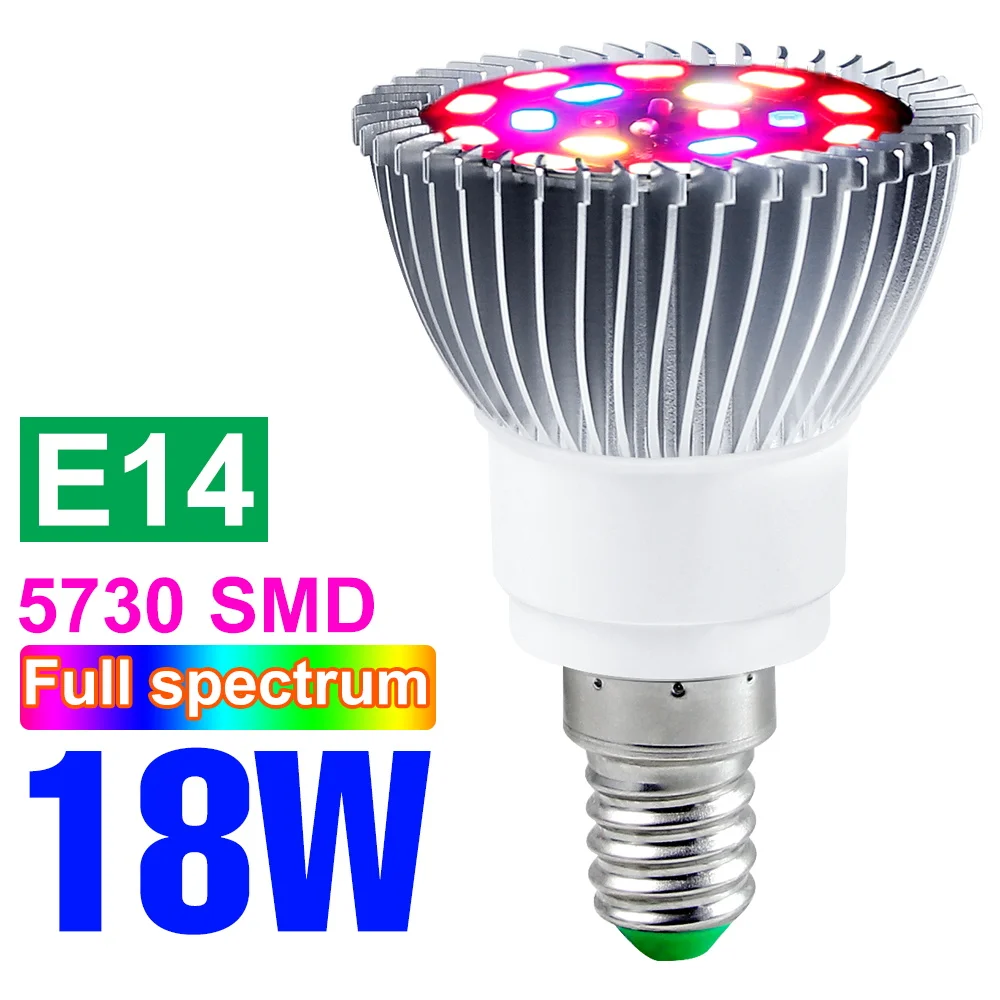 150W E27 Led Full Spectrum Plant Grow Gloeilamp Indoor Bloemzaden Groente Hydrocultuur Groeikast Teelt E14 Ir Uv-Lamp