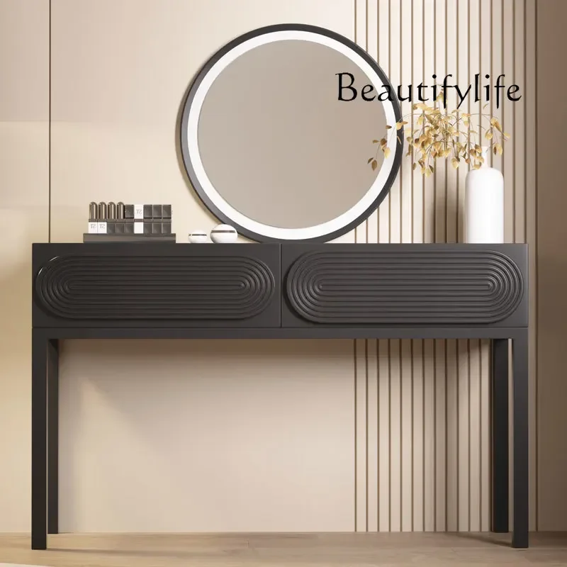 

Quiet Wind Dresser Bedroom Simple Modern Creative Makeup Table Light Luxury Makeup Cabinet