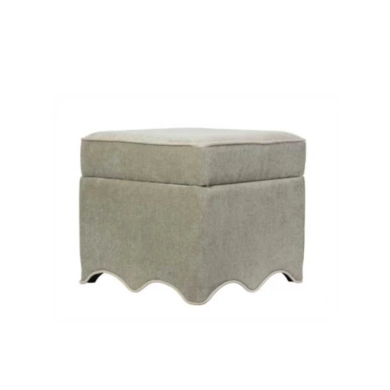 

Flannel square large-capacity storage stool can sit on adult multi-functional sofa, shoe change stool, storage stool