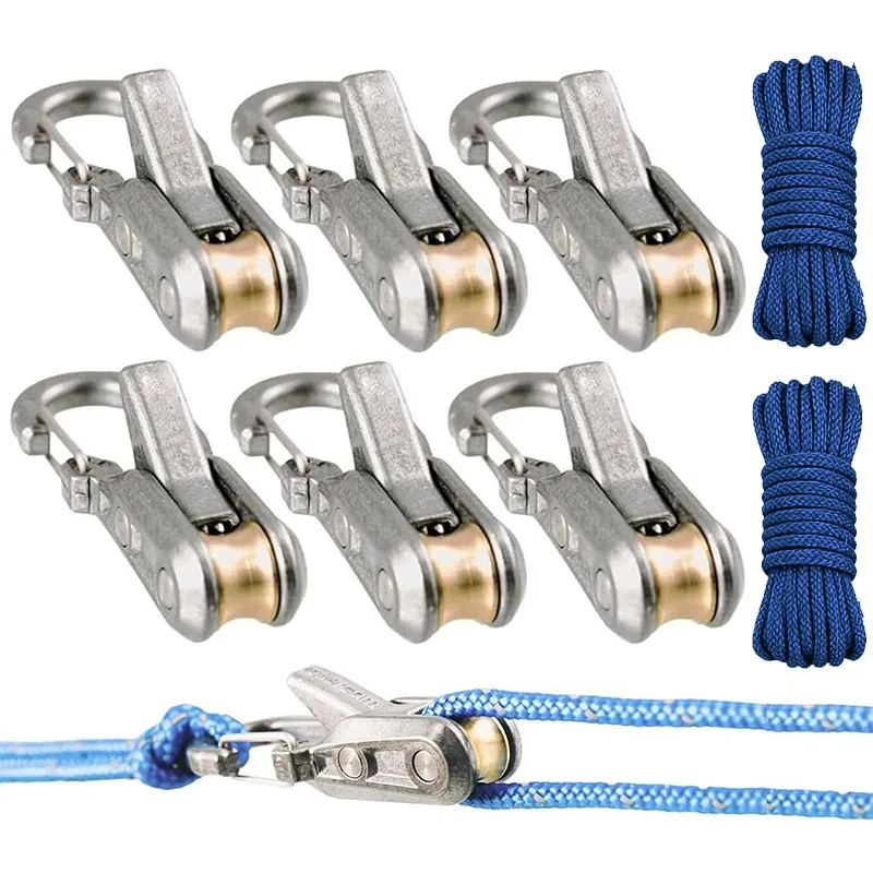 Puller Accessories Umbrella Rope Hook Outdoor Practical Rope Fastening Tools Extendable Drawstring For Camping Tents Boat Rowing