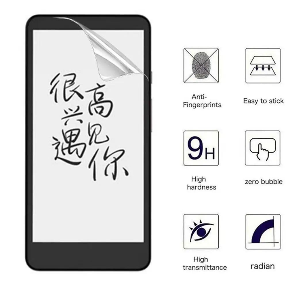 Frosted Anti- Ebook Screen Film For Moaan Inkpalm Plus Anti-scratch High Light Transmittance Screen Protect U5v2