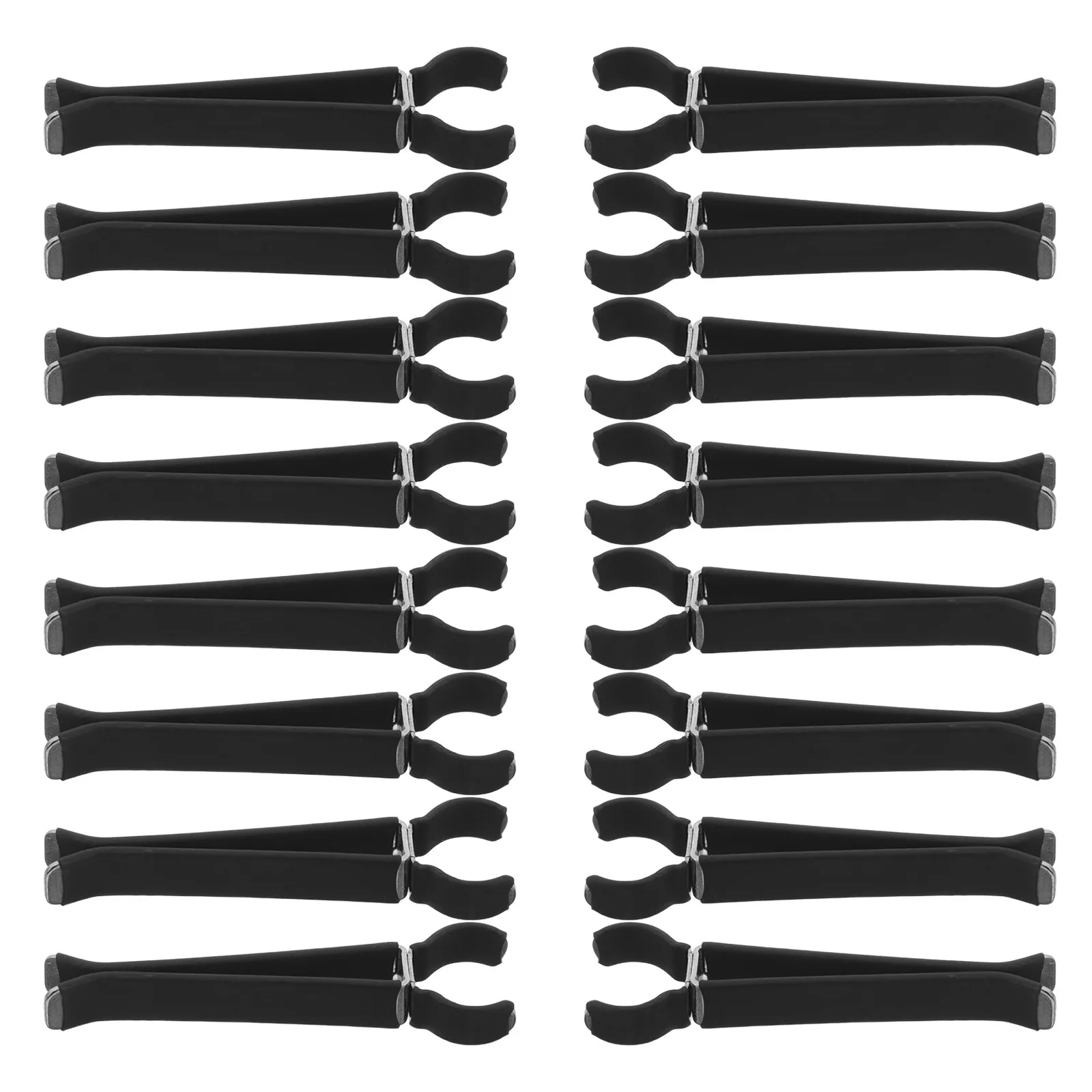 30Pcs Car Air Outlet Fragrance Clips Secure U-Shaped Vent Mounts Compact Auto Freshener Holder Compatible Vehicle Air Vent