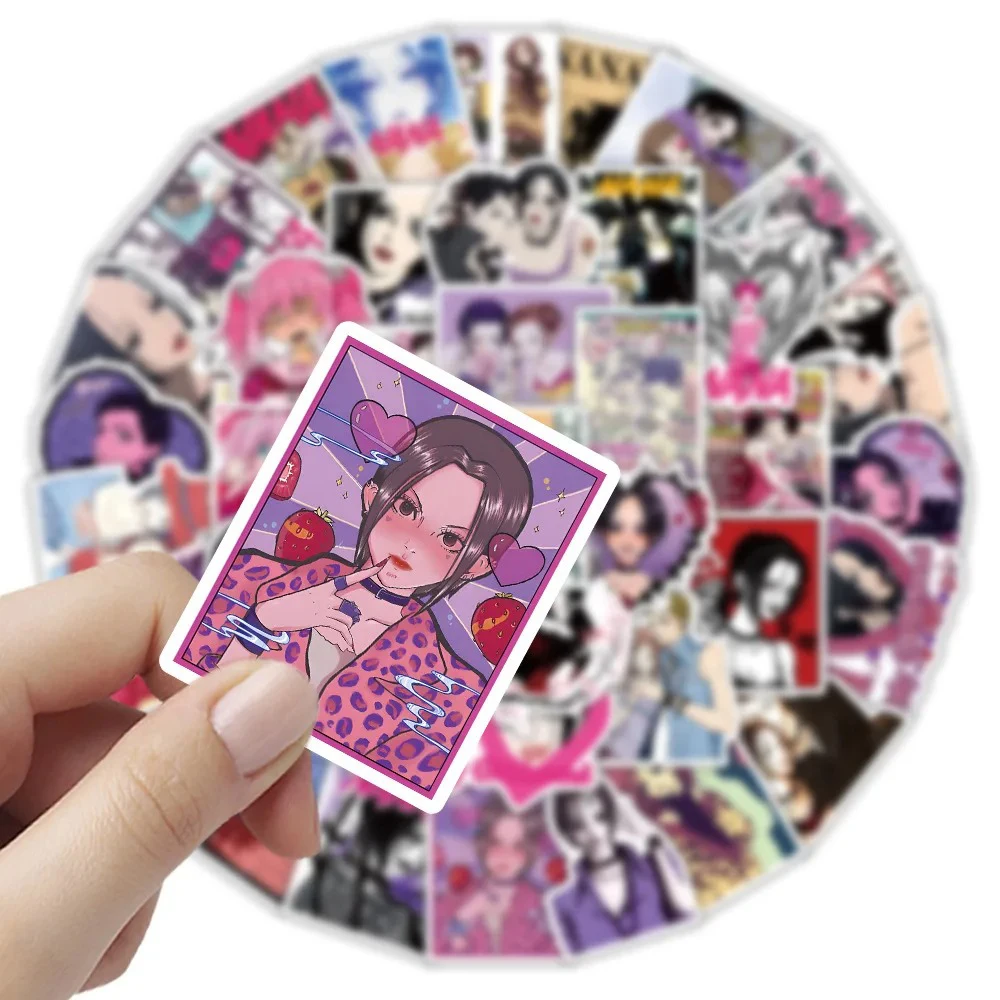 

10/30/50pcs Anime NANA Cartoon Stickers Cool Girl Oosaki Nana Sticker Toy DIY Notebook Phone Luggage Car Graffiti Kid Decal Gift