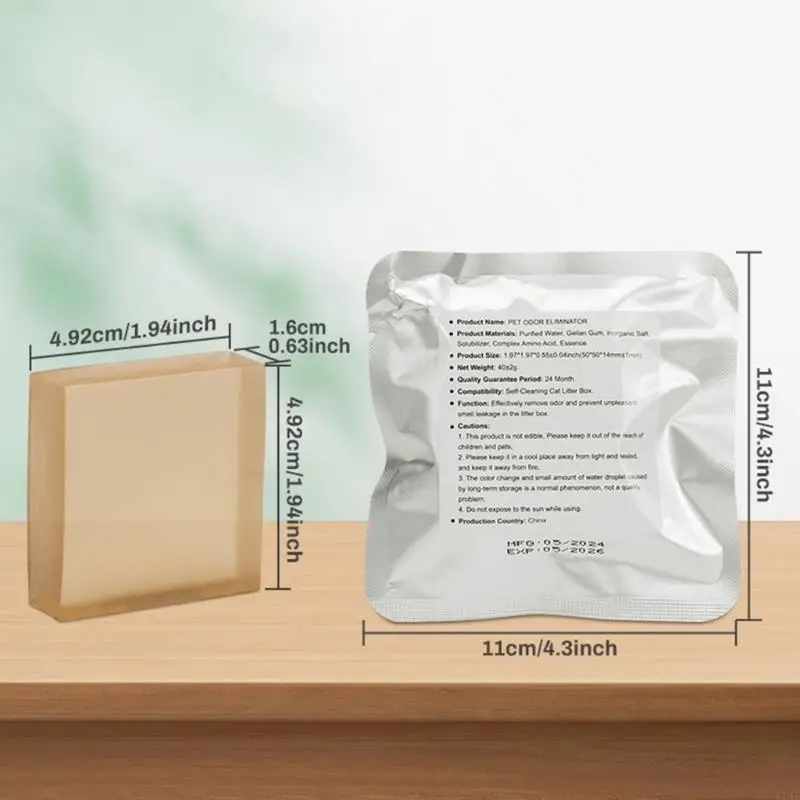 L74D 6Pieces Cats Toilet Odor Neutralizers For Better Air Quality In Small Space