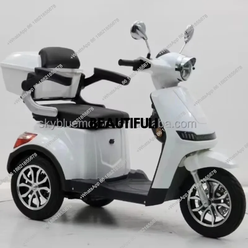 Factory Hot Selling Most  Popular Electric Mobility Scooter 3 Wheel Wtih Tail Box Mobility Scooters EEC Certified Long Rang for