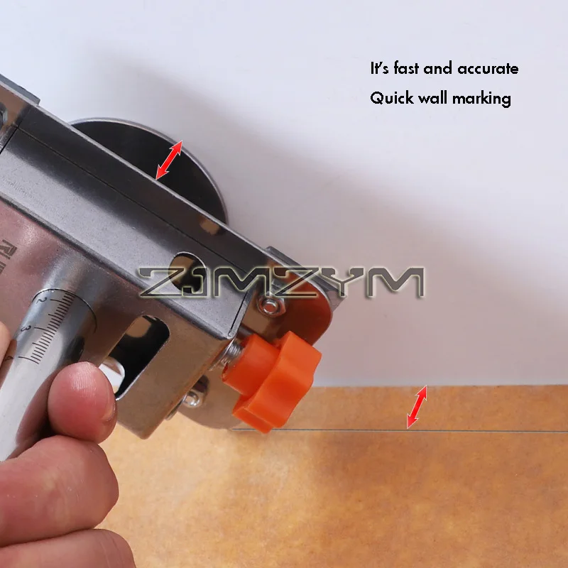 Multifunctional Carpentry Stainless Steel Scriber Gypsum Board Cutting Marking Device Woodworking Parallel Line Drawing Locatin