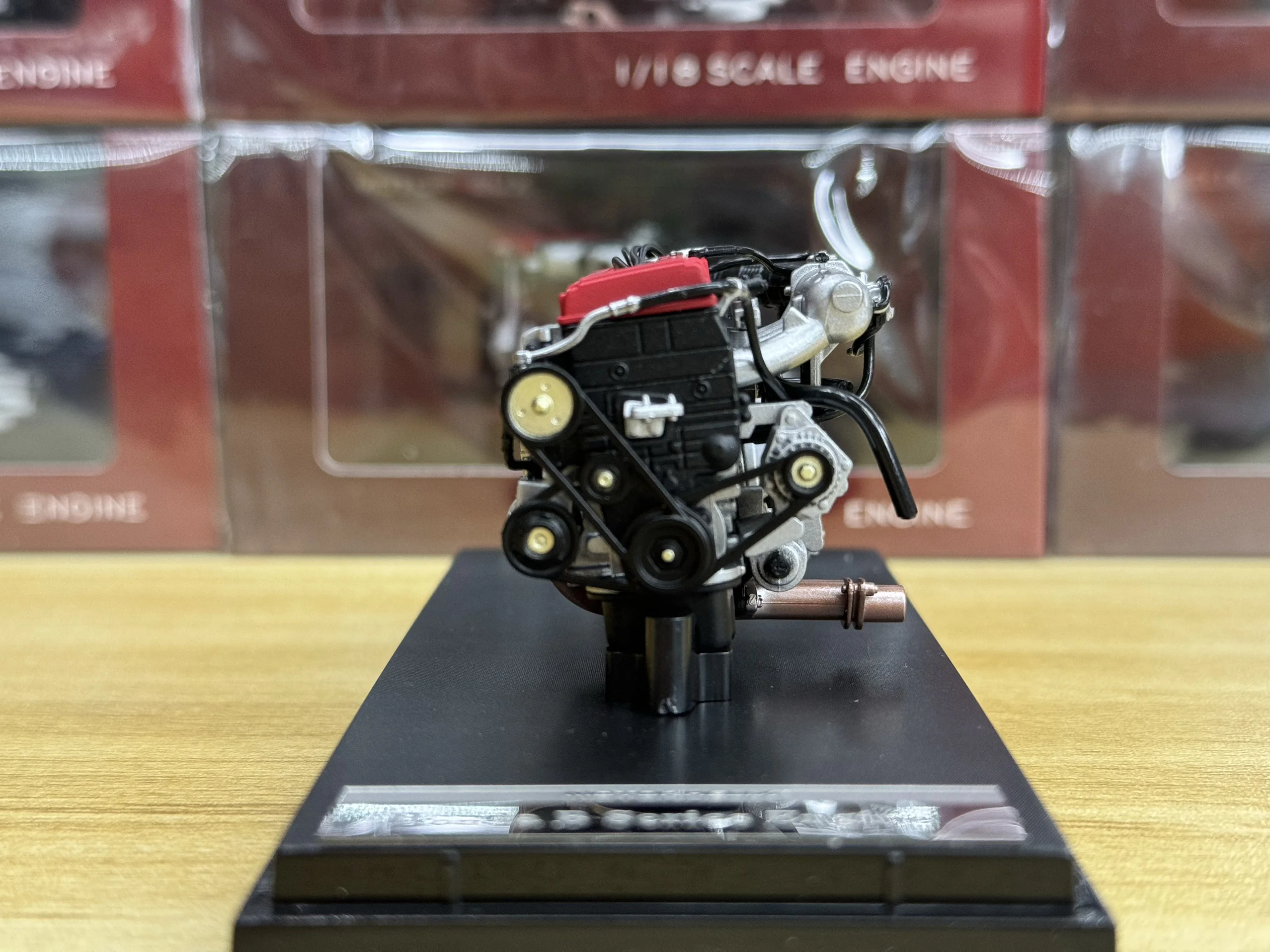 Diecast escala 1:18 motorhelix mh honda civic tipo-r ek9 motor modelo de carro brinquedo colecionável presente lembrança exibição ornamento