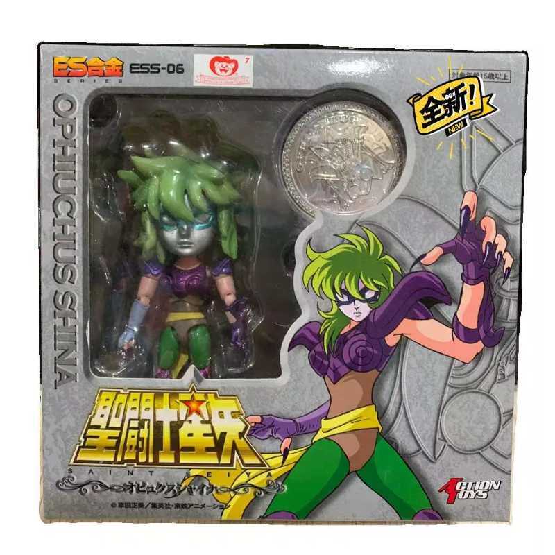 Spot new product Saint Seiya Q version Sharna Assembling model hot toys promotional items Exquisite figures Ornaments studio