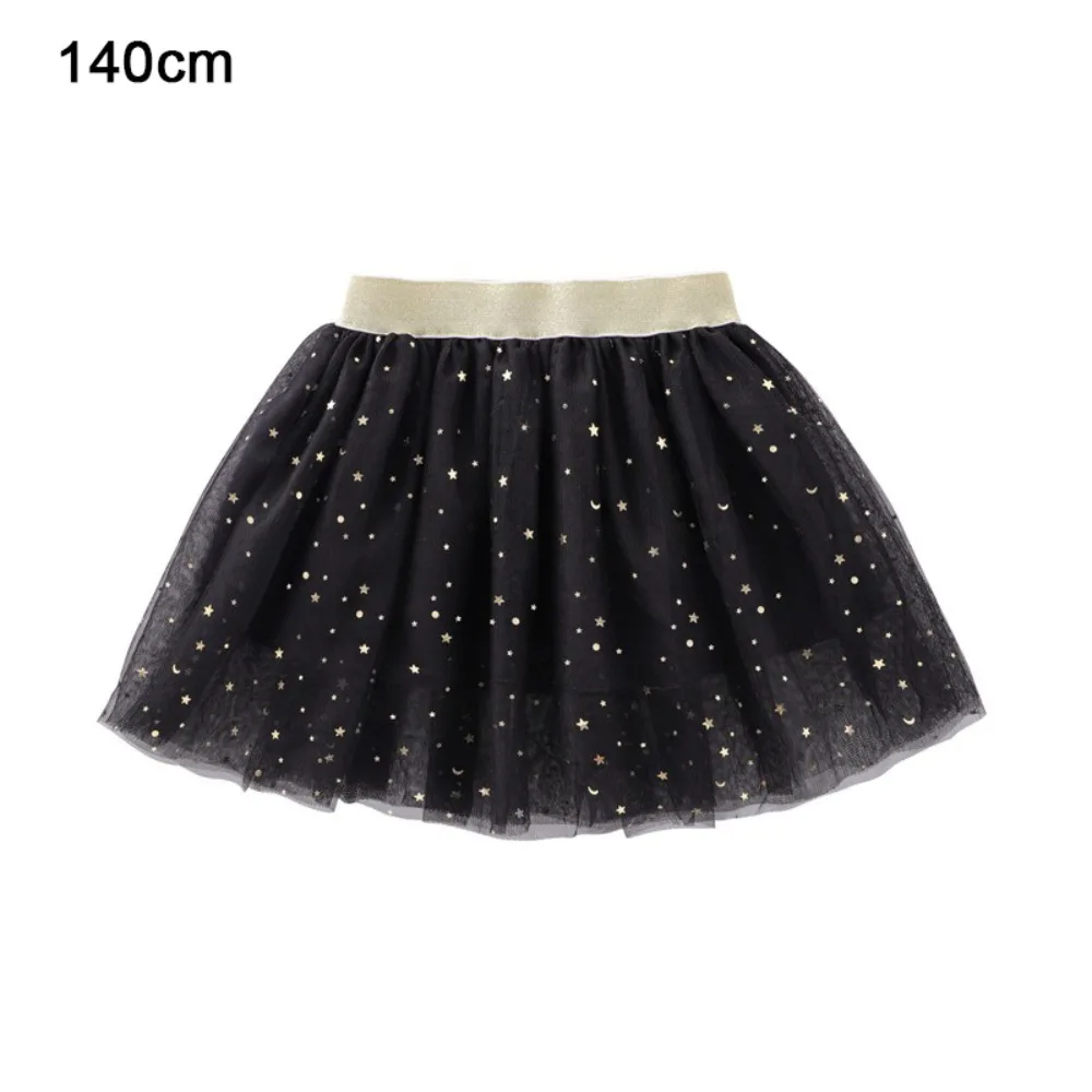 Skirts Stars Glitter Skirts Sequin Mini Length Girls Tutu Skirts Elastic Waist Party Skirts Dance Performance