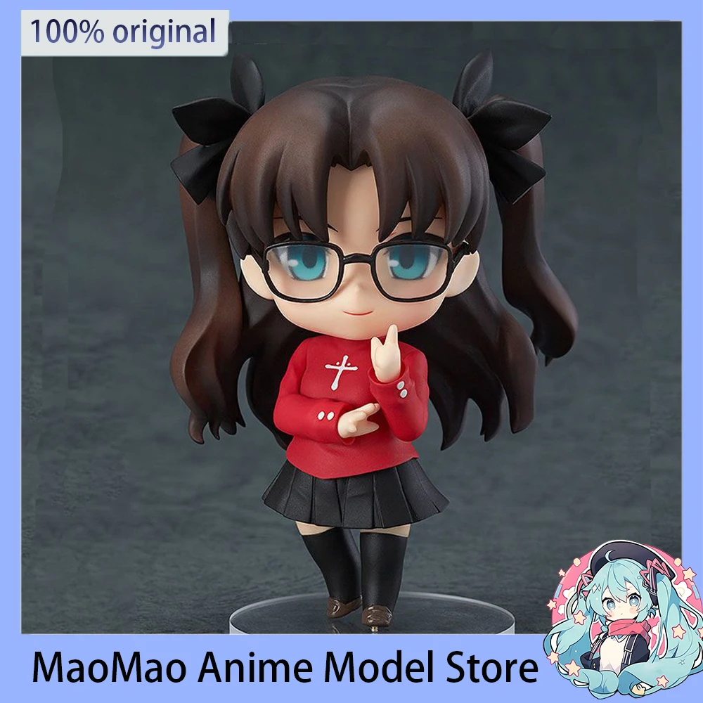 

В наличии оригинальная кукла GSC 409 Fate/stay night Tohsaka Rin Average One Kawaii, экшн-фигурка аниме, коллекция ПВХ, модель игрушки 10 см