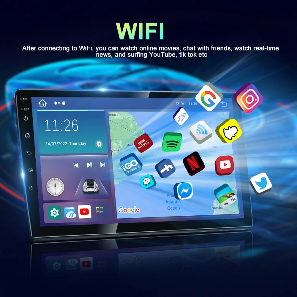 STLFAndroid 13 4 + 64G لـ Dacia Sandero Duster Renault Captur Lada Xray Logan Carplay راديو ستيريو للسيارة GPS WIFI BT