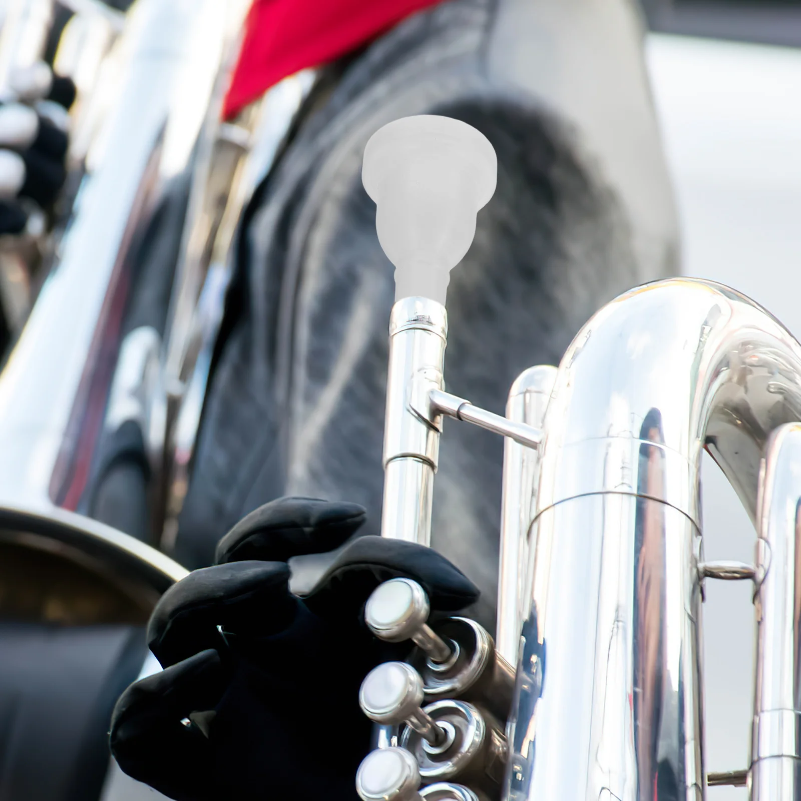 قطعة فم تينور ترومبون خفيفة الوزن وصغيرة الحجم للمبتدئين، صوت واضح، ملحق أداة بديلة متينة لـ #6