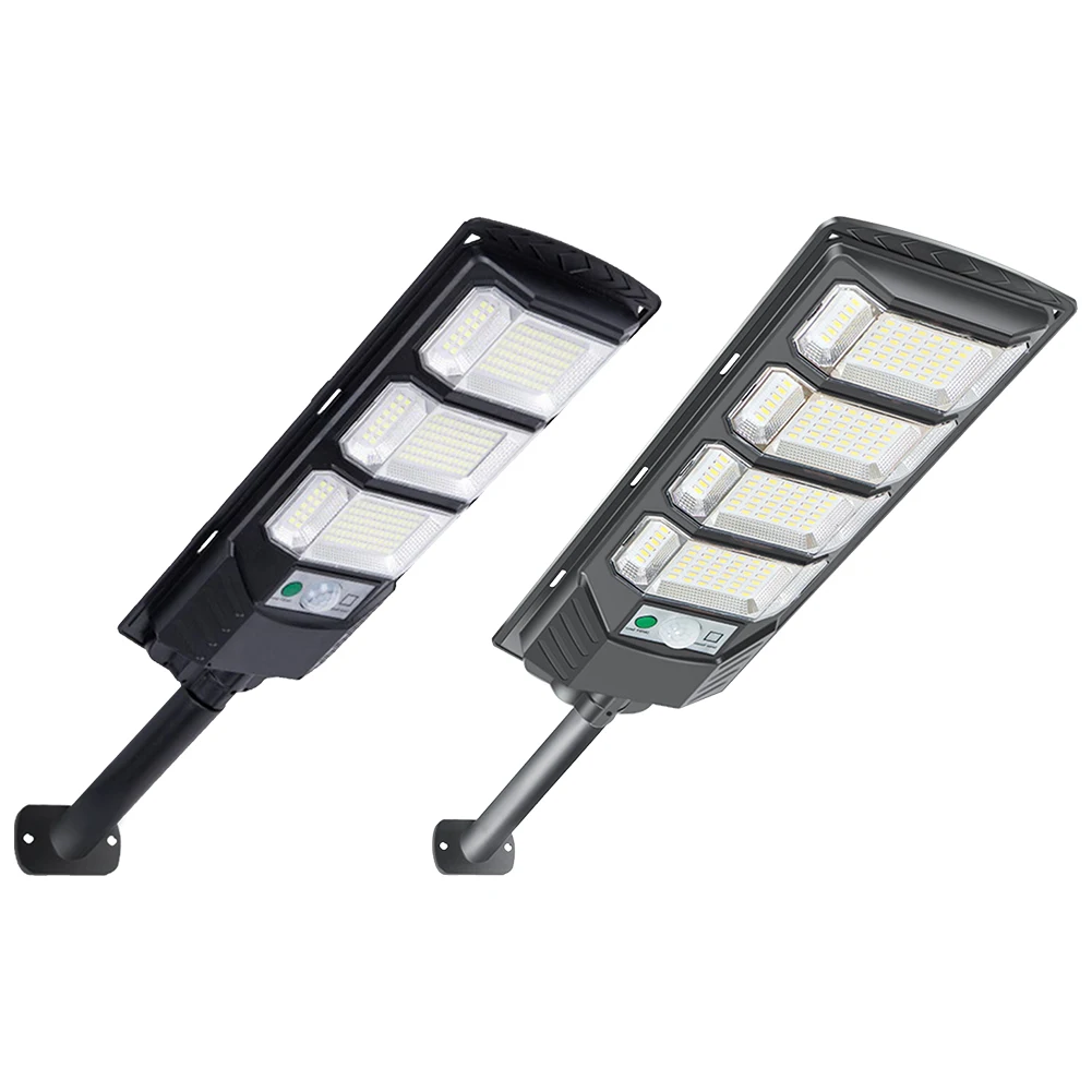 Integrated Solar Street Light 300W 400W LED Outdoor Solar Lamp with Radar Motion Sensor Remote Control IP67 Waterproof for Garde