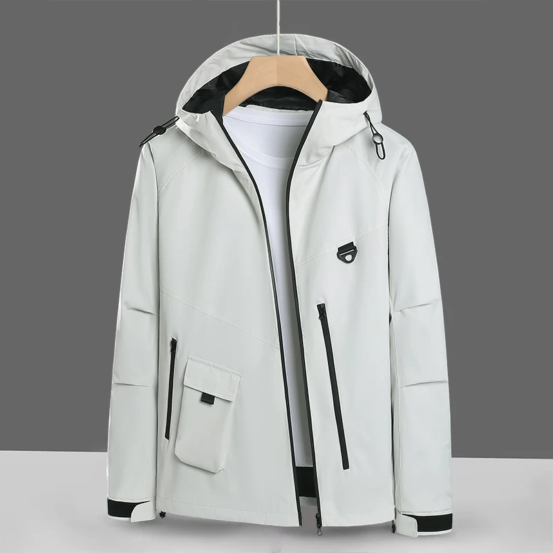 

Модная мужская и женская легкая толстовка с капюшоном для бега для рыбалки, осенне-зимняя водонепроницаемая куртка-дождевик, уличная ветрозащитная ветровка