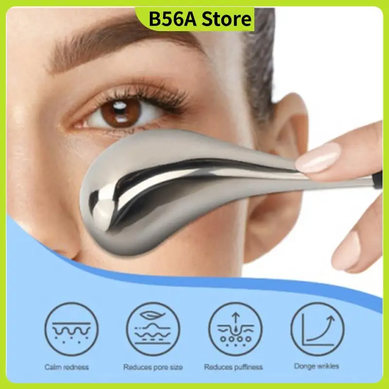 【تخفيضات سريعة!】2X أعواد تجميل الوجه للتبريد، كرة موجة ثلجية، تدليك الوجه، صالون العين، أدوات العناية بالبشرة للفتيات والسبا الباردة Ro