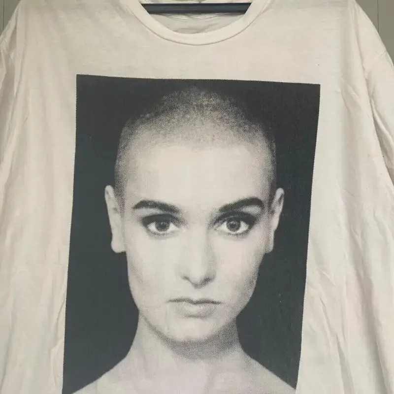 Sinead O Connor Potrait Fight The Re Al Enemy White T Shirt S 4Xl Ii354 Bss163