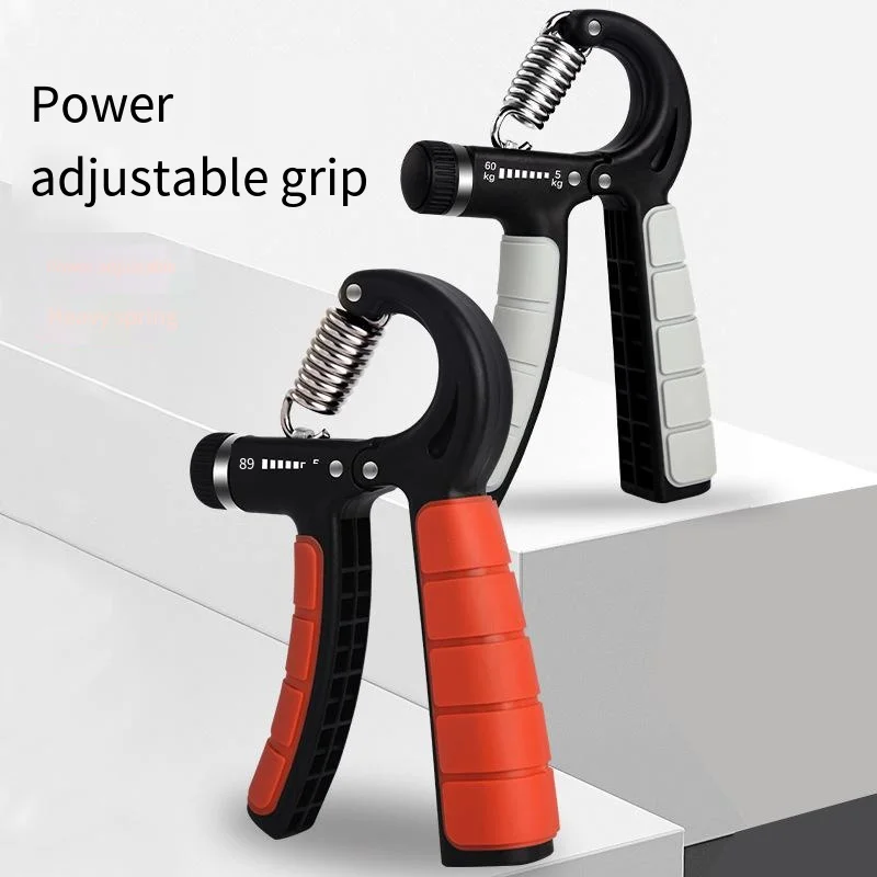 Gripper Adjustable R-Type Hand Grip Exercise Countable Strength Exercise Strengthening Pliers Spring Finger Pinch Wrist Expander