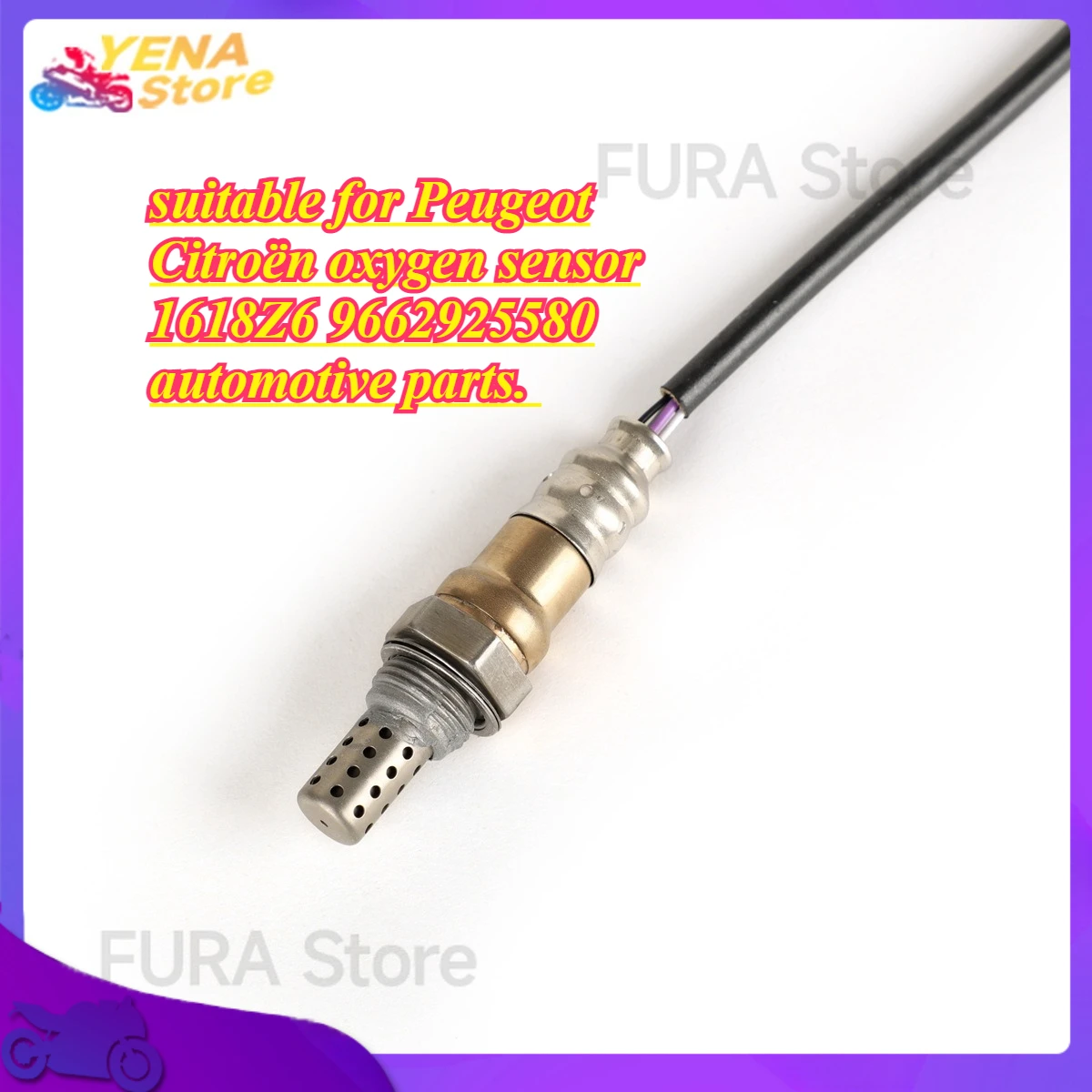 

High-quality O2 oxygen sensor, suitable for Peugeot Citroën oxygen sensor 1618Z6 9662925580 automotive parts.