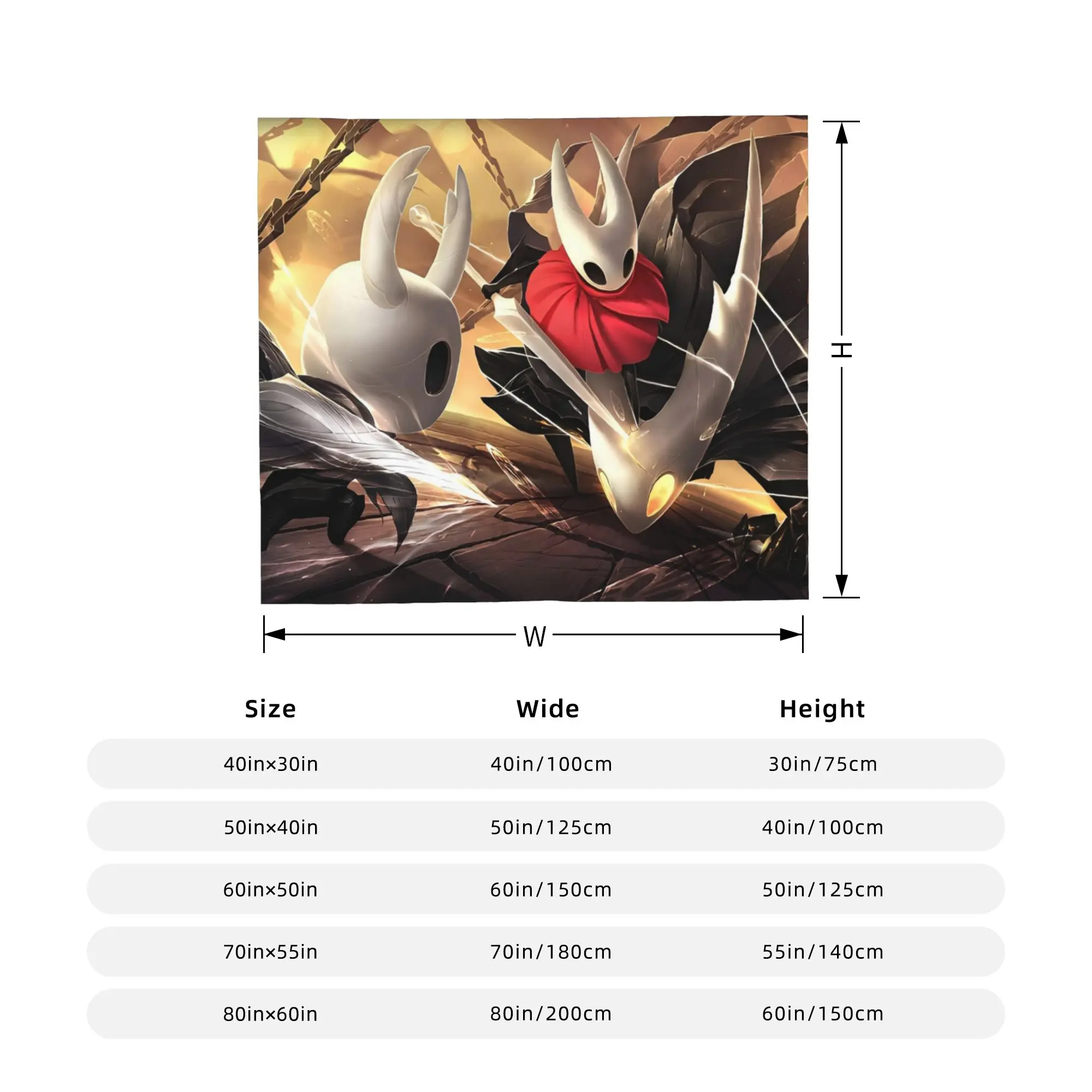 جوفاء فارس Silksong الفانيلا رمي البطانيات مغامرة لعبة البطانيات للفراش غرفة نوم دافئة الفراش يلقي #5