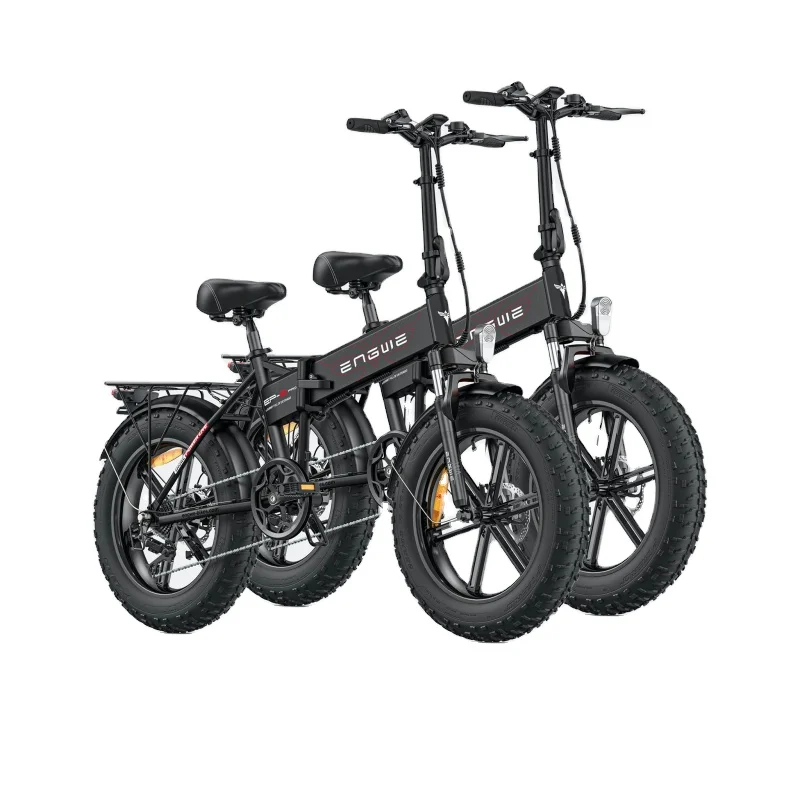 Eu Warehouse 20inch Fat Tire Foldable Electric Bike  ENGWE Bike Price 750w 1000w Motor 13ah Battery Electric Bicycle