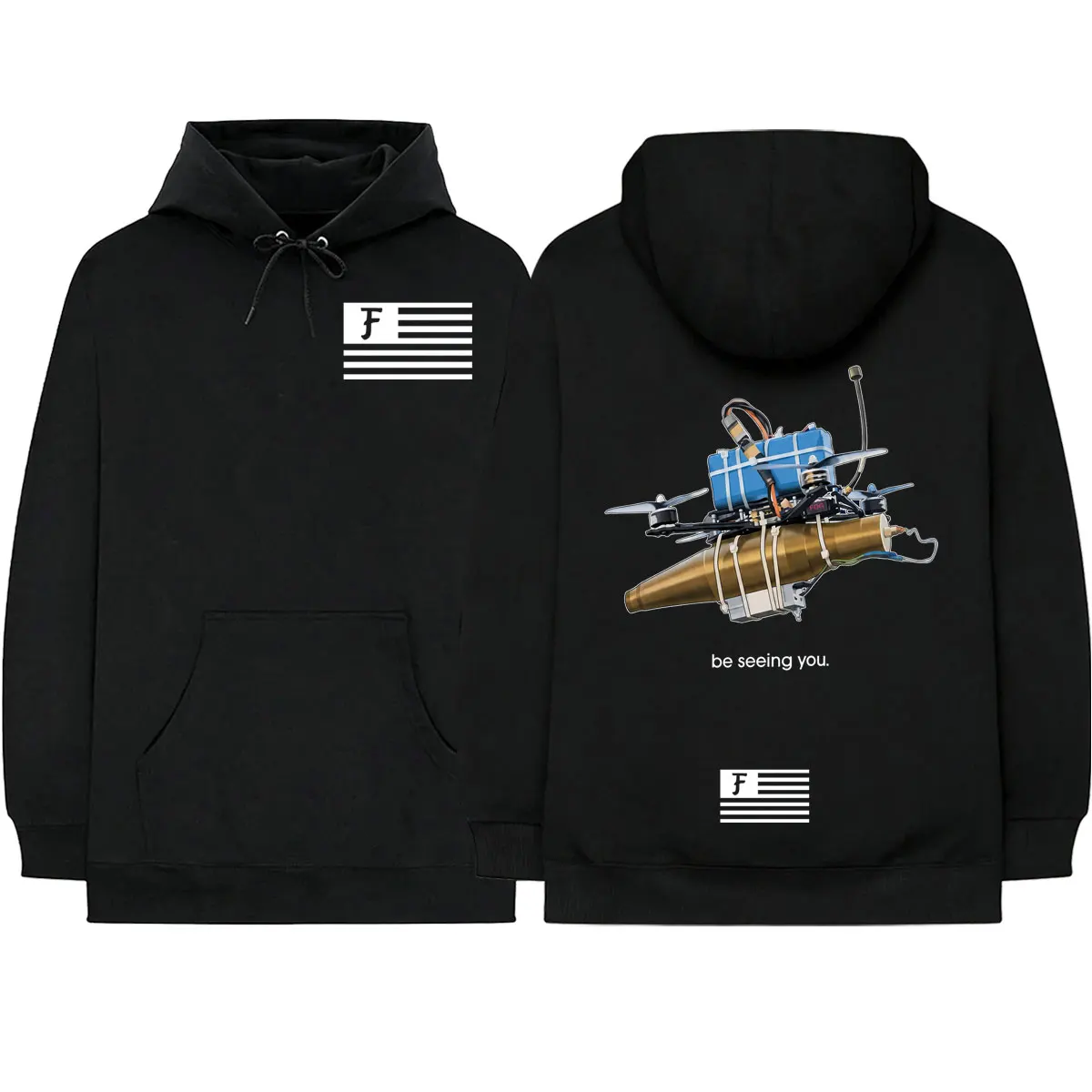 Forward Observations Group Be Seeing You Hoodies Men's Women Clothing Fashion Casual Long Sleeves Pullovers Hooded Sweatshirts