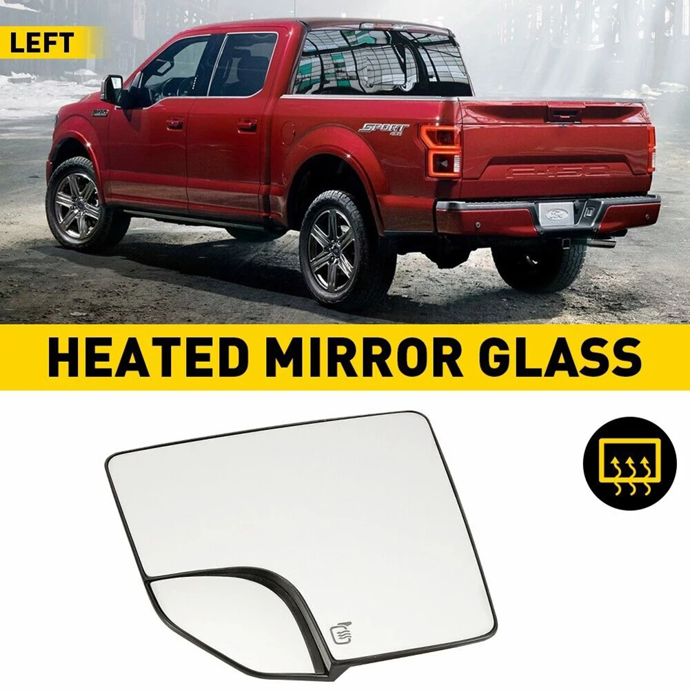 

Side Door Rear View Mirror Glass With Heating Function For 2015-2020 F150 FL3Z17K707A FL3Z17K707B FL3Z17K707L Heated Side Mirror