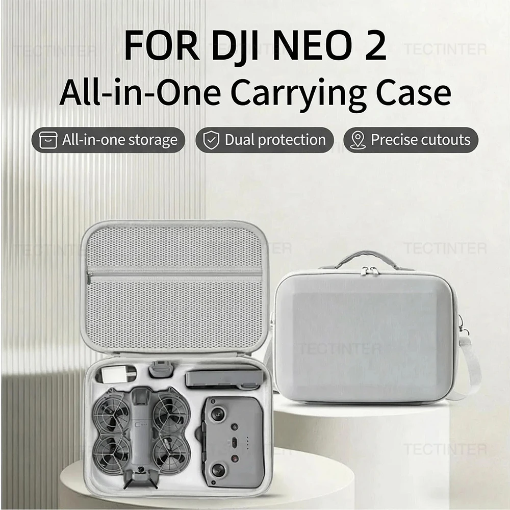 Drone Carrying Case - Portable Travel Organizer Bag Case For