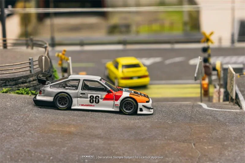 (Pre-order) Tarmac Work 1:64 Sprinter Trueno AE86 Widebody TRD Diecast Model Car