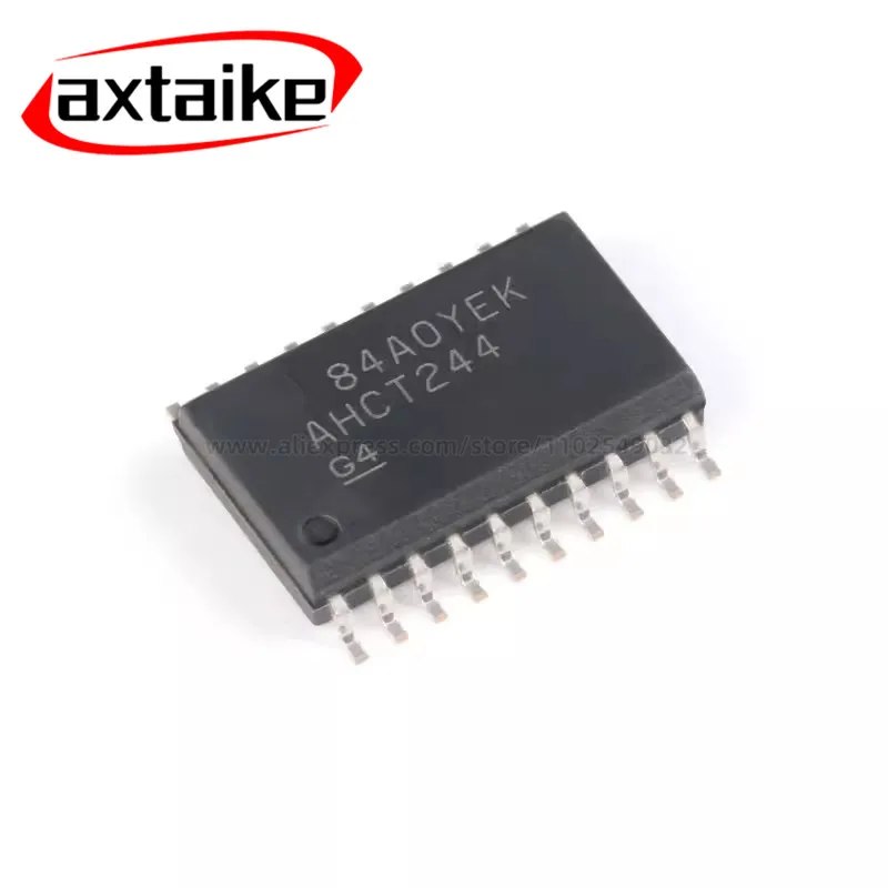 5PCS SN74AHCT244 SN74AHCT244DWR AHCT244 SOIC-20 Three-state Output Eight-way Buffer/Driver Logic Chip Brand New Authentic