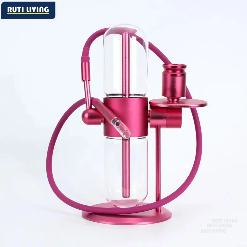 Diamond Gravity Set 360-Degree Rotating Glass Water Pipe Full Set High-Quality Gravity Bottle