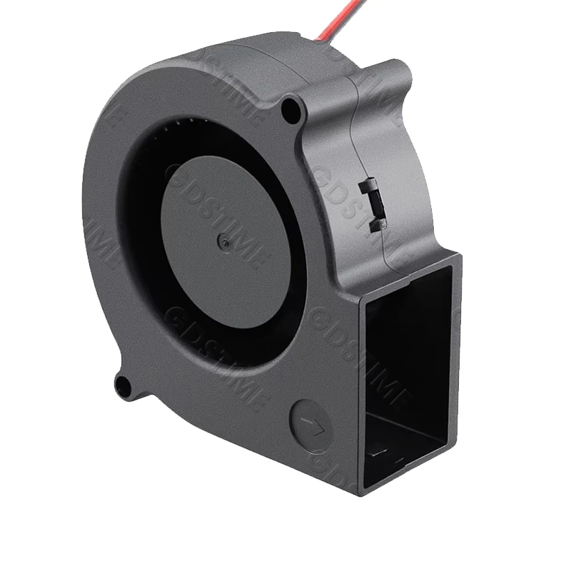 Gdstime 7530 Radial Fan DC 5V 12V Blower Fan 24V 7cm Dual Ball Centrifugal Radial Fan USB Flow Cooler Air Cooler Fan Mini PC Fan