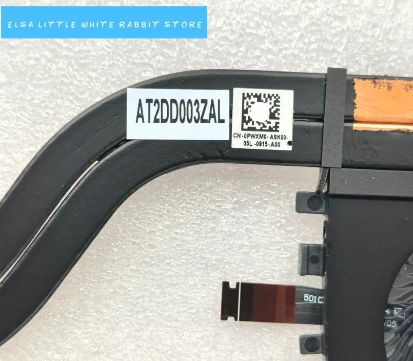 FOR DELL Latitude 7200 2-IN-1 FAN HEATSINK 0PWXM0