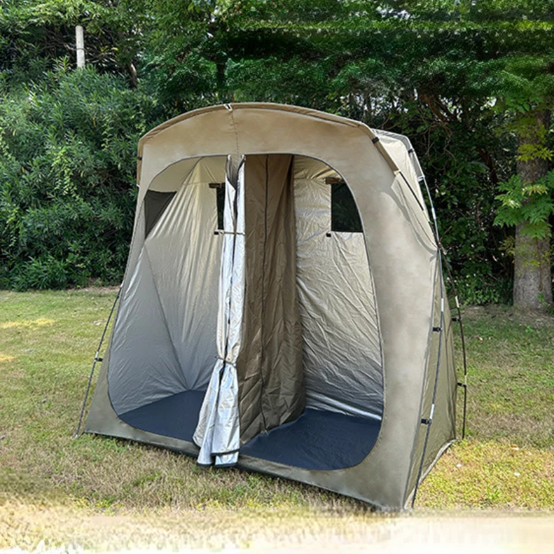 

2 Person Outdoor Camping Bathing Changing Room Clothes Tent Car Self Driving Cycling Hiking Beach Shower Moving Toilet WC Tent