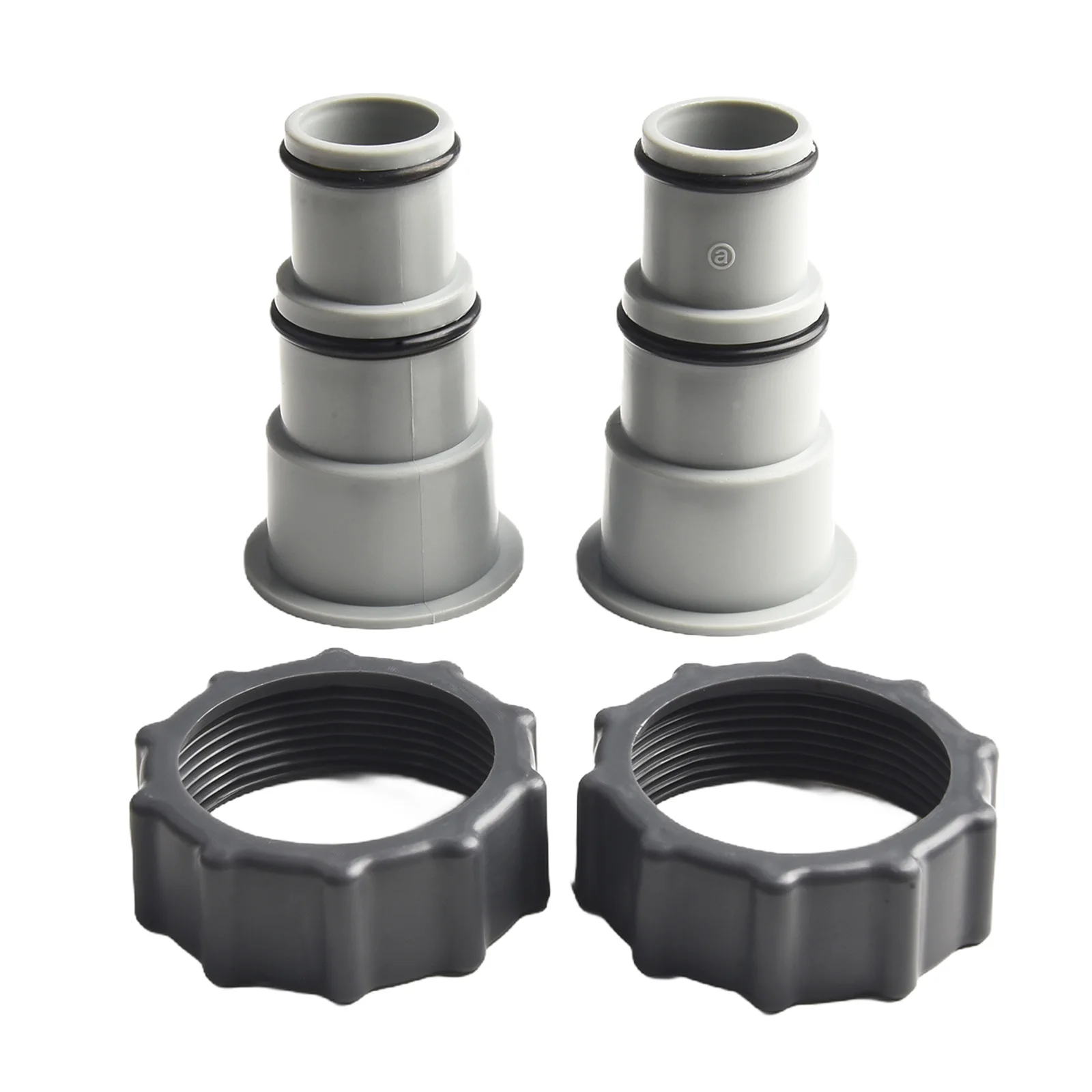 Threaded Adapter For Intex Filtration Pump Interface 1 25 To 1 5 Conversion Watertight Connection PVC Material