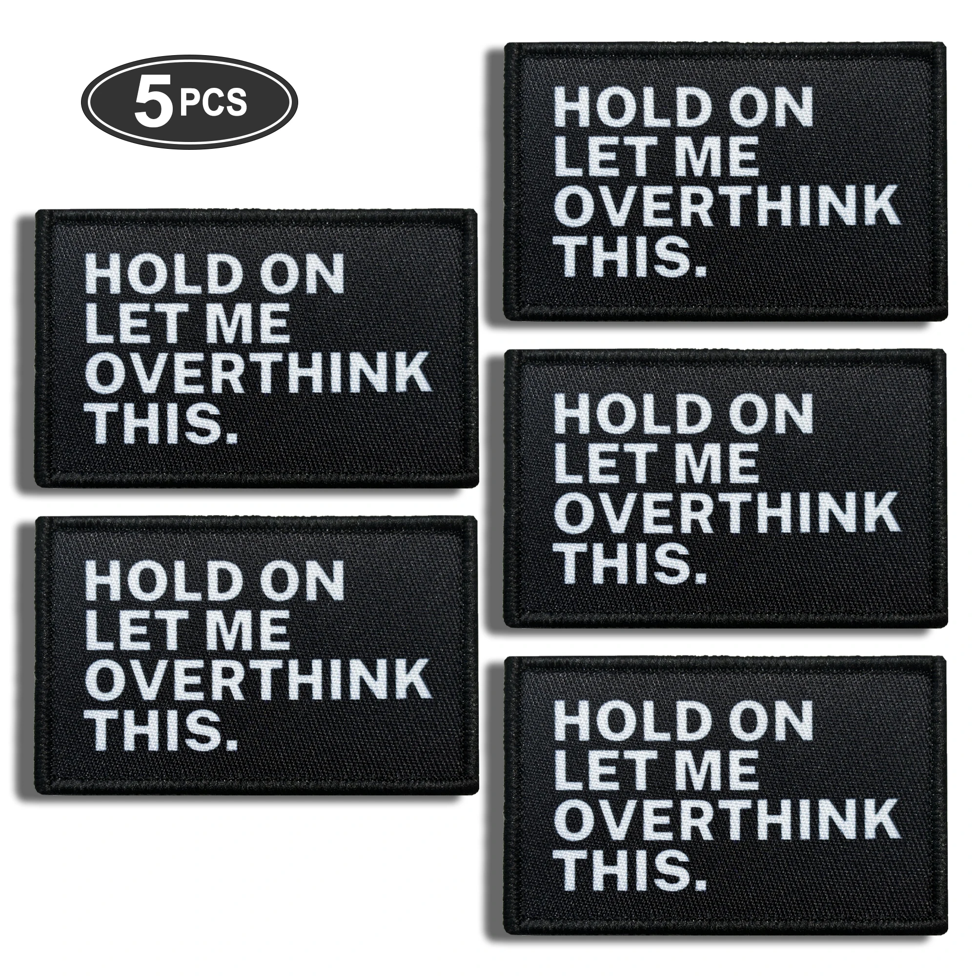 5PCS Funny Morale Patch 