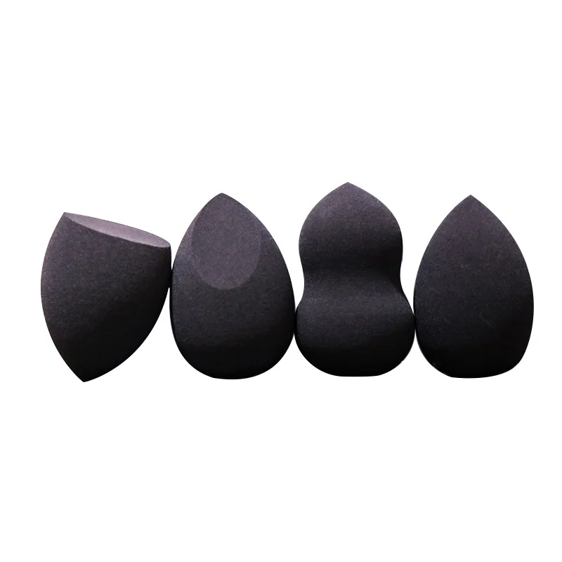 Makeup Egg Black Sponge Water Drop Powder Puff Makeup Tools Do Not Eat Powder Dry and Wet Dual Use Makeup Egg