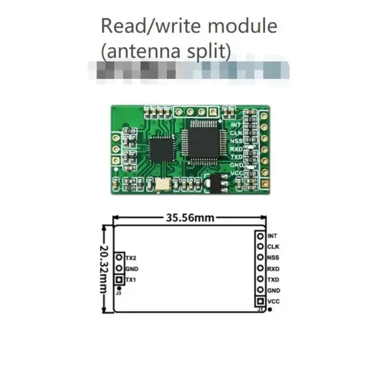 Modulo lettore di schede CPU senza contatto |     Mifare |     CUT100-PLUS