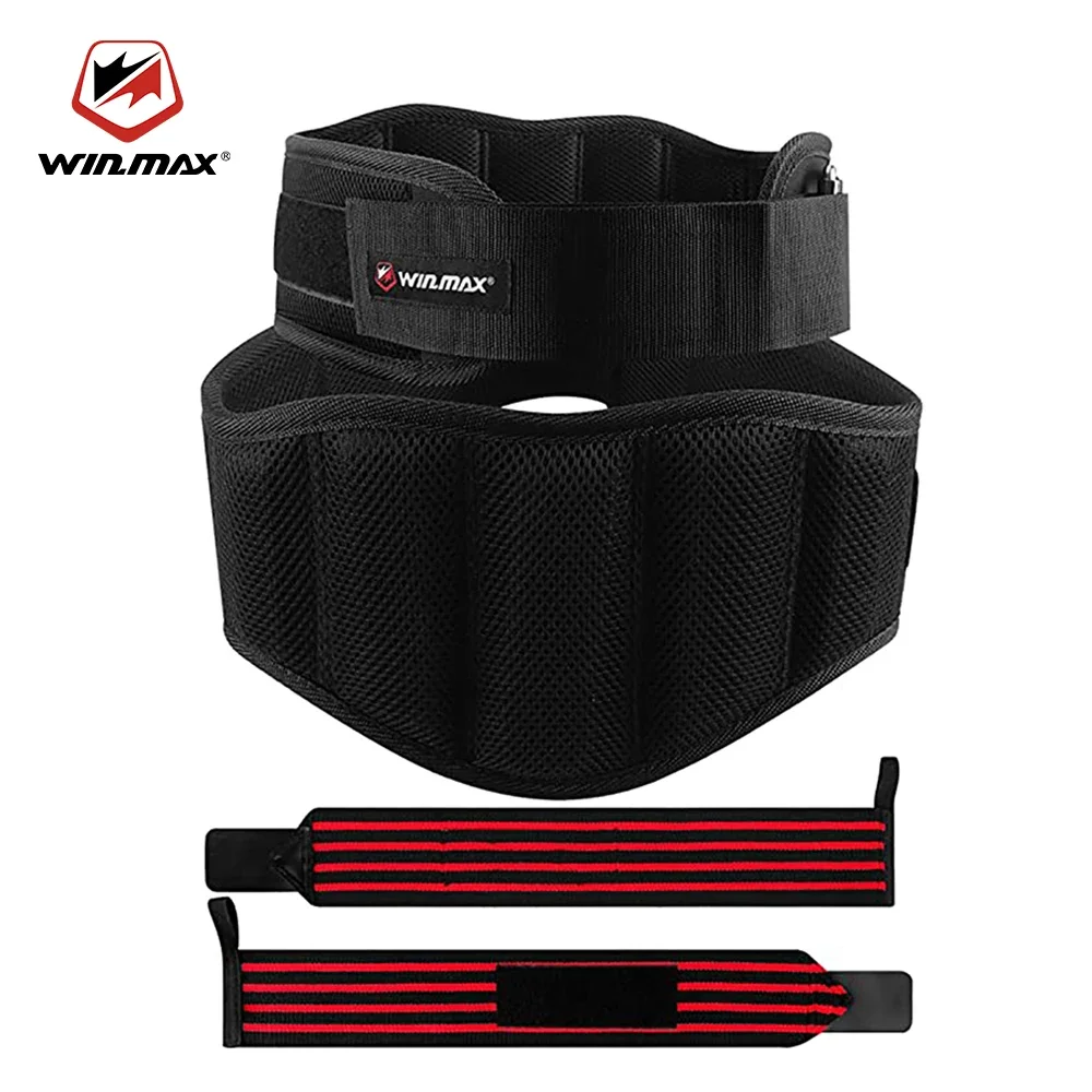 

WIN.MAX Trainer Waist Belts Sauna Shapers Girdle Neoprene Slimming Body Workout Sweat Belly Trimmer Corset for Weight Loss