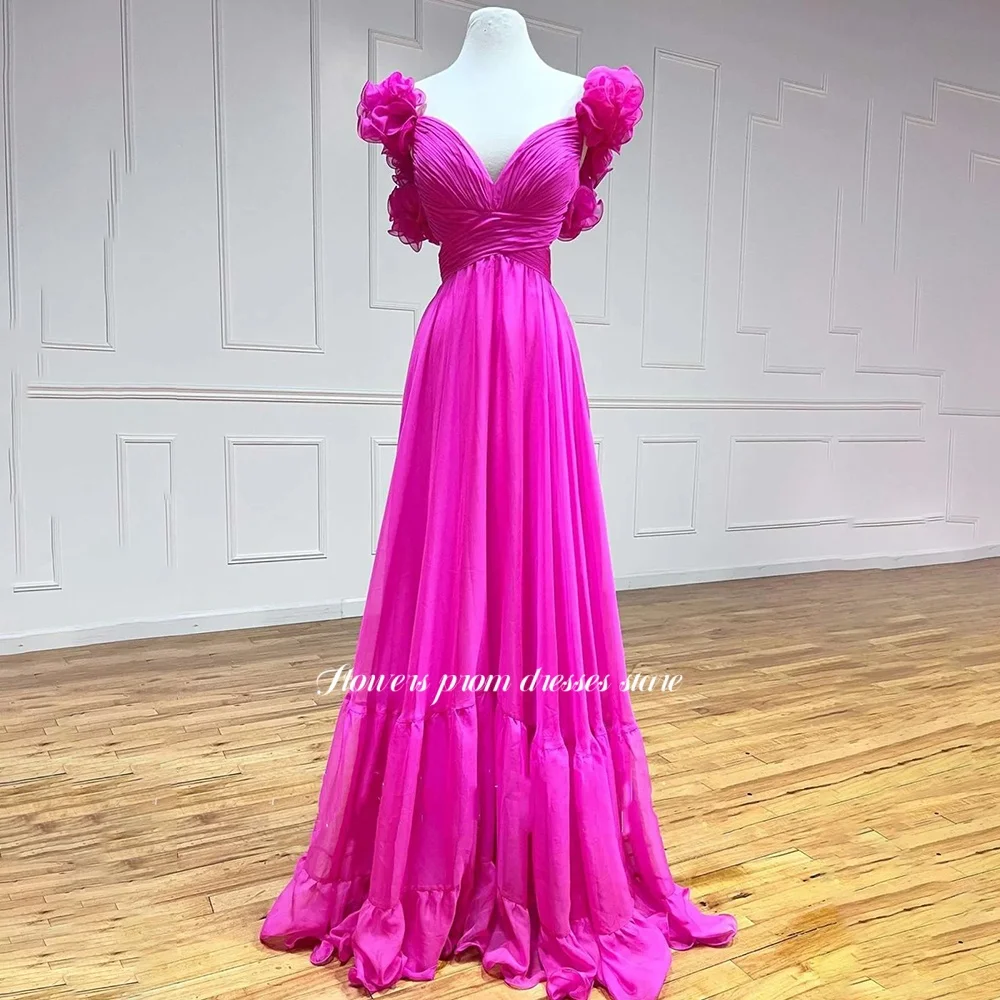 

Flowers Sweetheart Evening Dress with 3D Flowers Prom Dress Backless Party Dress Formal Occasion Dress for Women Customize