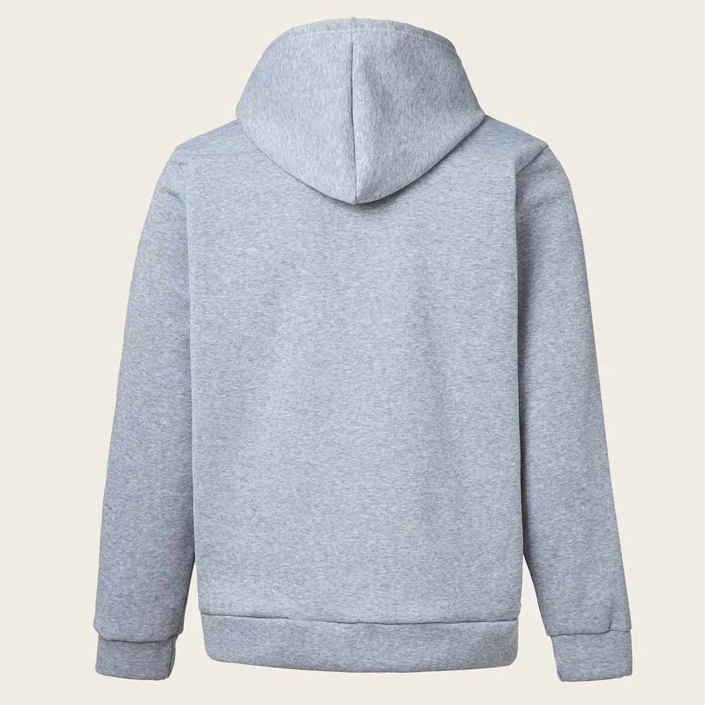 New autumn and winter hoodie men's casual hooded pullover sports running long sleeve hoodie hip hop street clothing