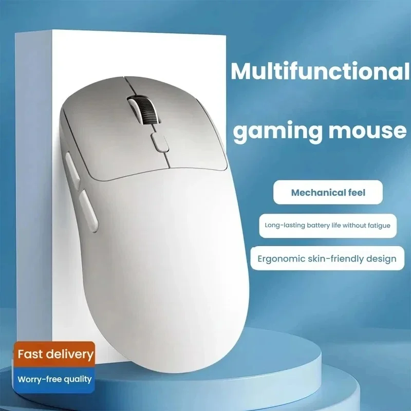 2026 M348 Lightweight Wireless Bluetooth Esports Game Mouse 6400DPI 2.4GHz Receiver Long Battery Life Mobile Battery Included