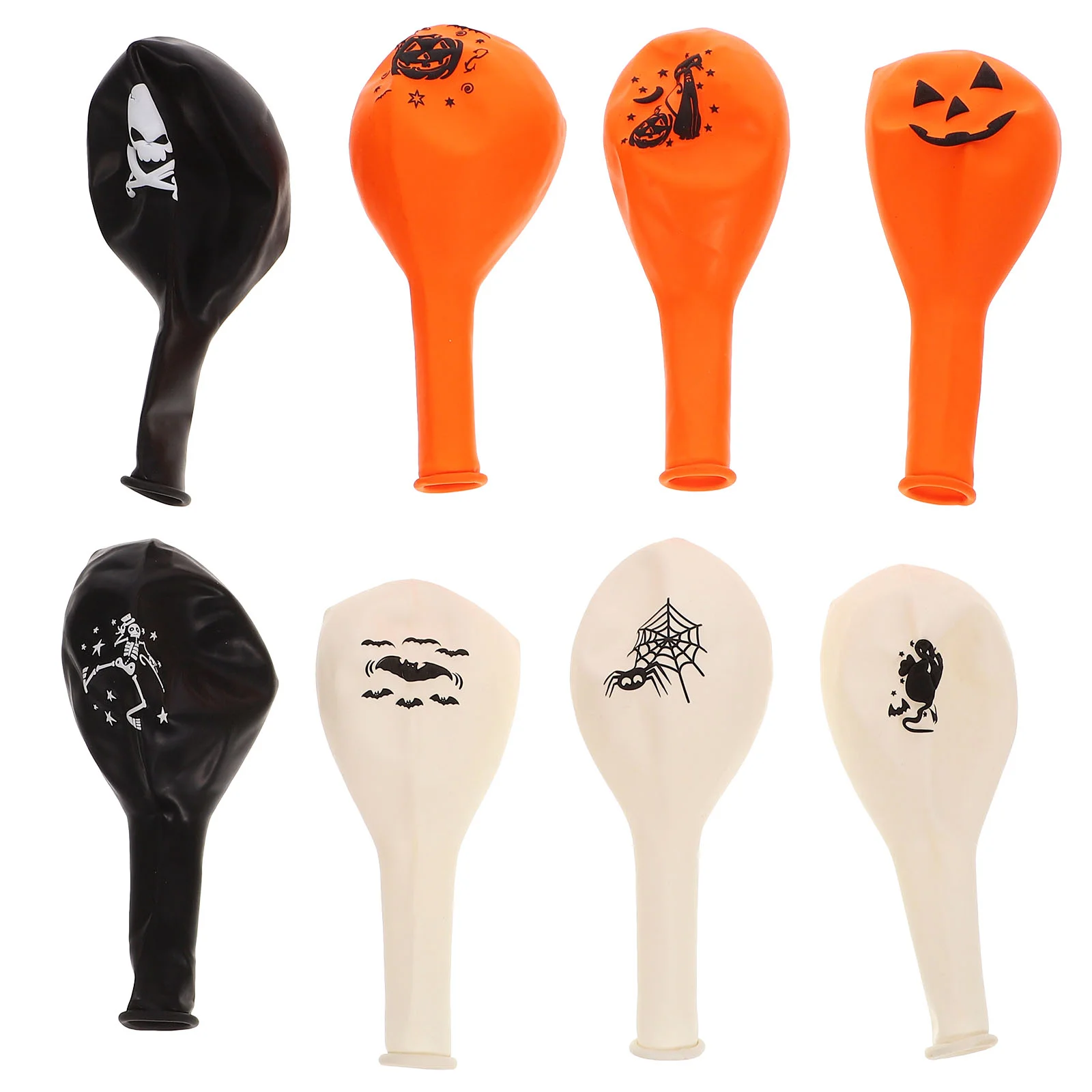 

50pcs 12inch Halloween Balloon Halloween Theme Printing Decoration Latex Balloons Single Side Printing Assorted Style