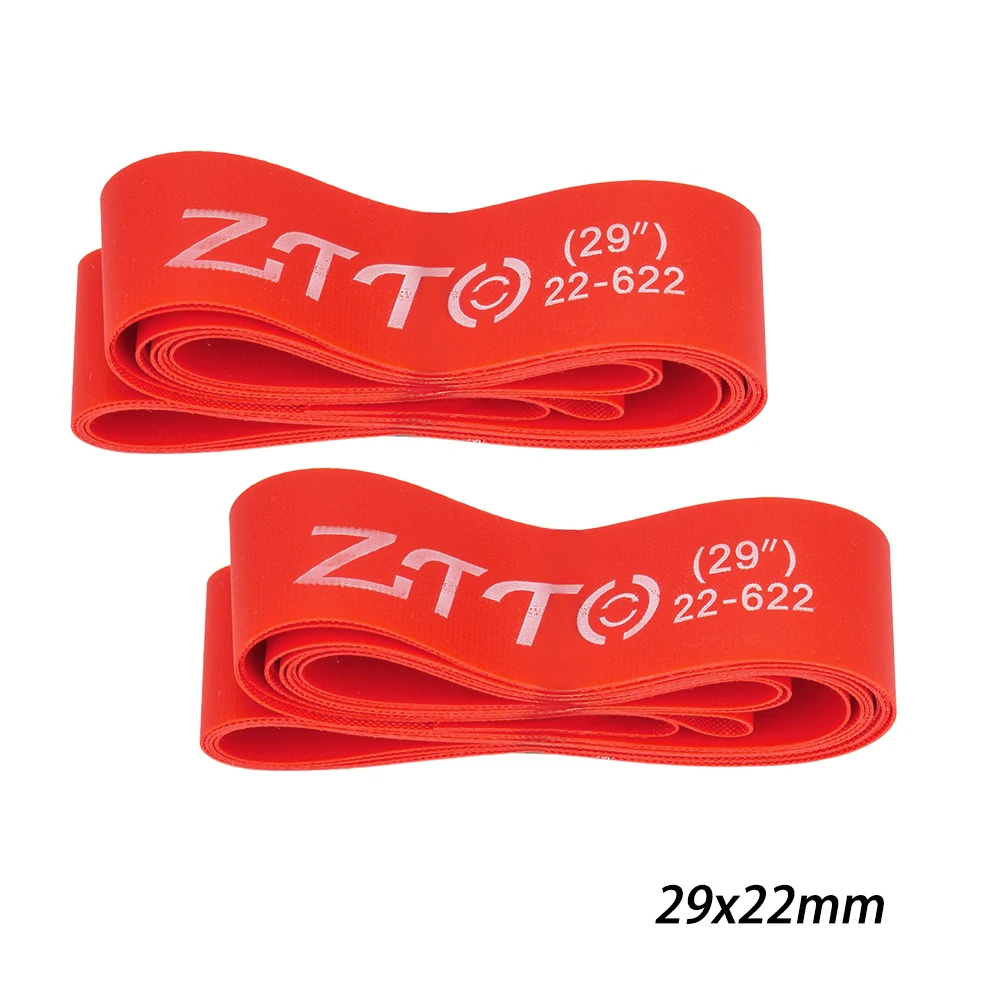 ZTTO 2 Stück Fahrrad Nylon Felgenbänder Felgenstreifen für 14 16 18 20 22 24 26 27,5 29 Zoll 700c MTB Mountain Road Fahrrad Klappreifen