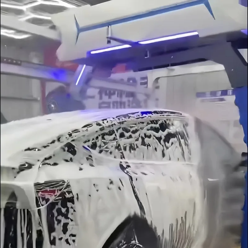 360 Degree Touchless Automatic Car Wash Machine Dedicated Intelligent Cleaning Equipment For Commercial Car Wash Centers
