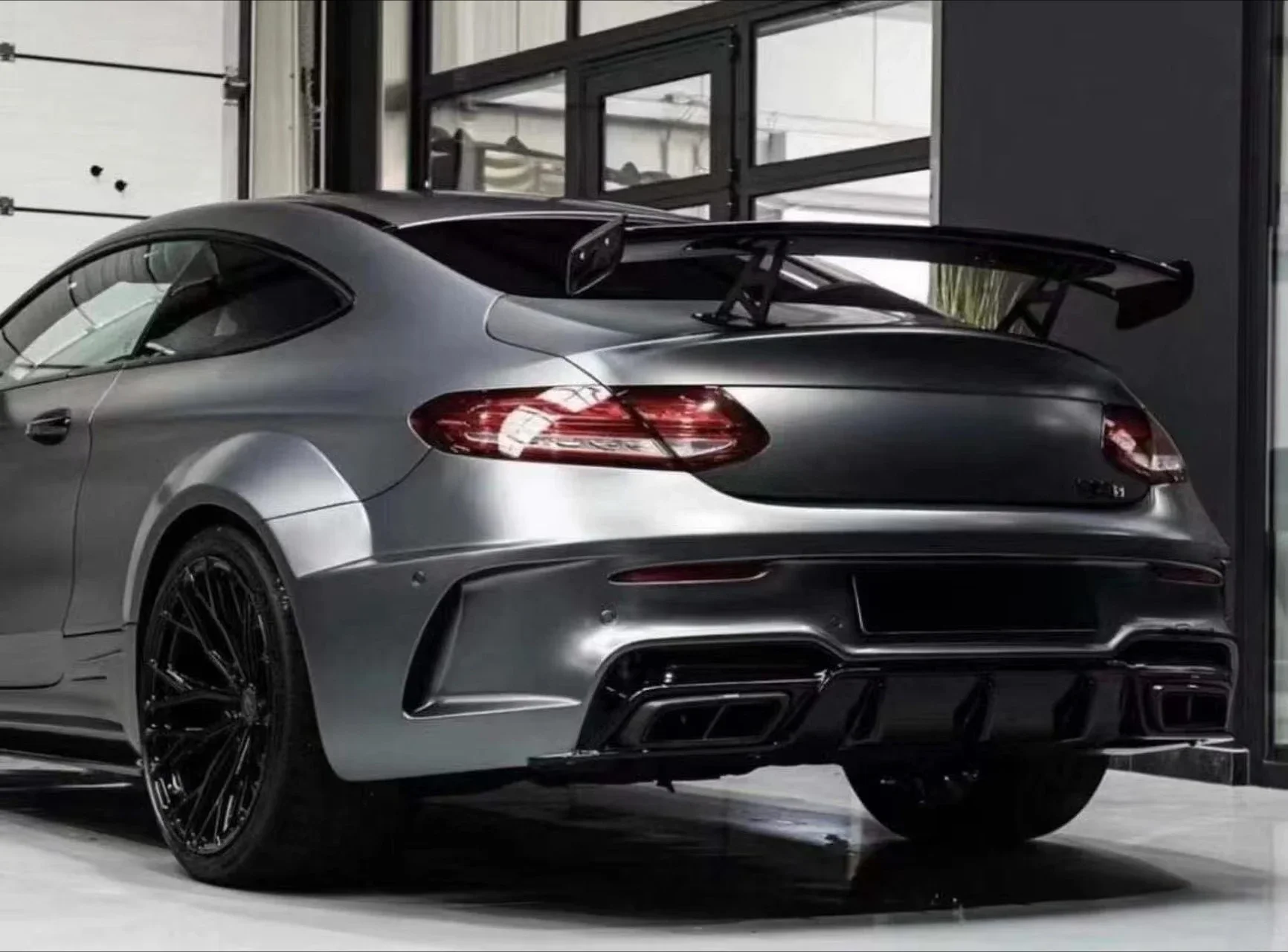 High Quality Body Kits for Mercedes benz W205 C63 C63s  Body Kit Upgraded PD Style Carbon/ FRP Wide Body Kit view 4