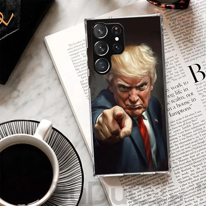 Donald Trump 2024 Cover For Samsung Galaxy S23 S22 S24 S25 Ultra S21 Plus S20 FE Phone Case S10 + S10E S25U Print Coque