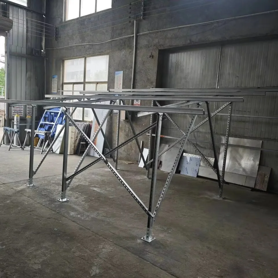 

Hot Dip Galvanized Type or Zinc Aluminum Magnesium Type Photovoltaic Bracket Support Mounting for Solar Panels