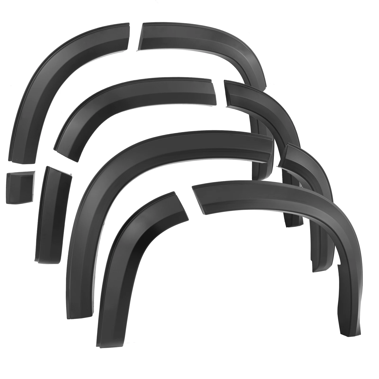 Mudguards Fender Flares Wheel Arch for Mitsubishi Pajero Sport 2020 2021 2022 2023 Matte Black Car Accessories