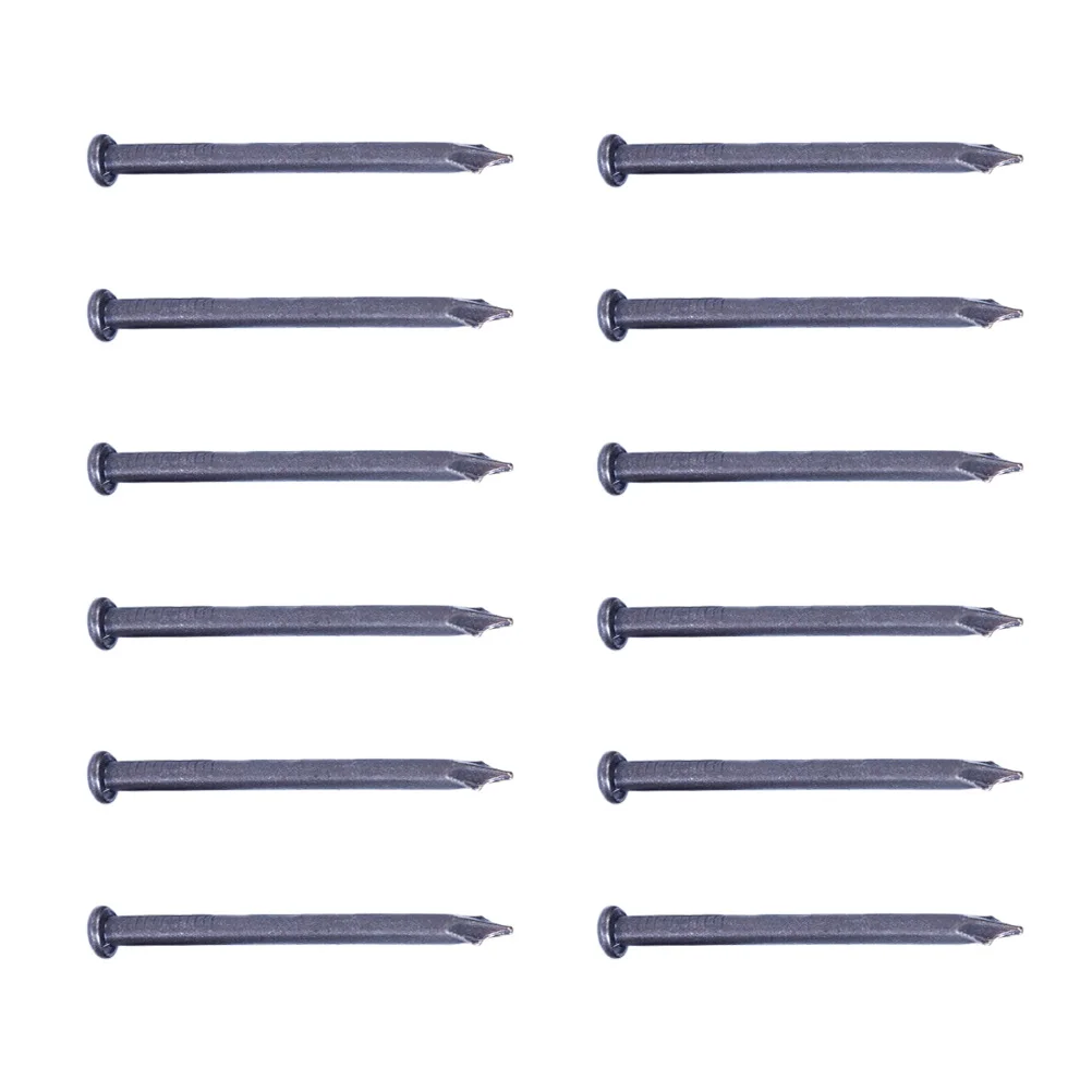 

50 Pcs Cement 2 5 Inch Thickened Black Plated Corrosion Resistant for Concrete Masonry Wall Ceramic Tile Hardware