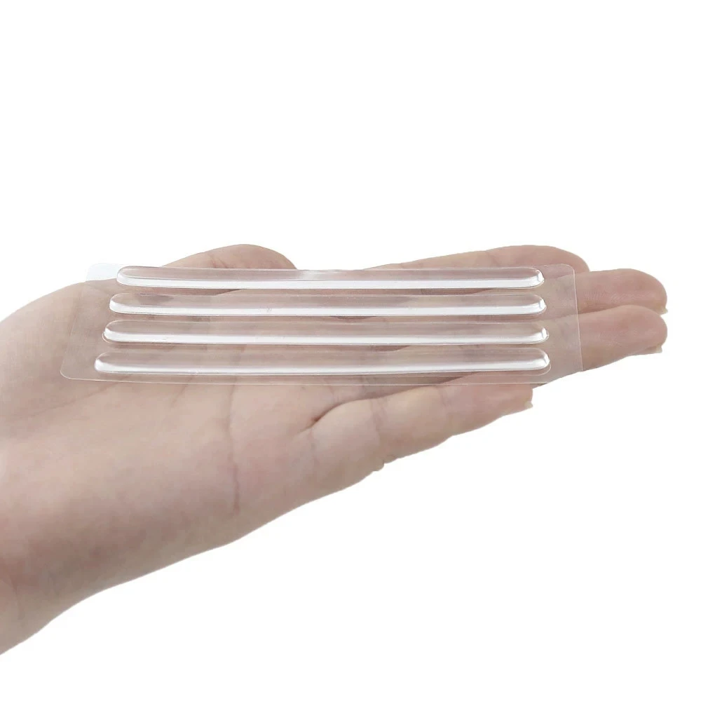 1/2/5Set Silicone High Heel Cushion Insert Pad Heel Grips Anti Slip Sandals Strap Strips Foot Support Gel Shoe Sticker Feet Care